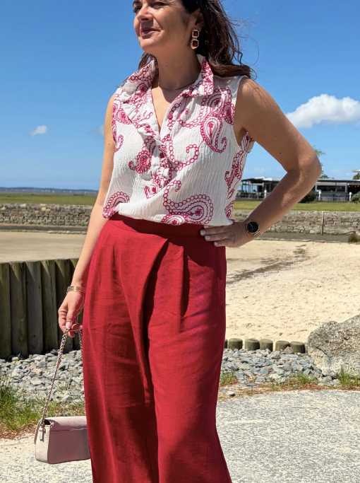 CHARLIE pants Sewing pattern Pocket - CLEMATISSE PATTERN