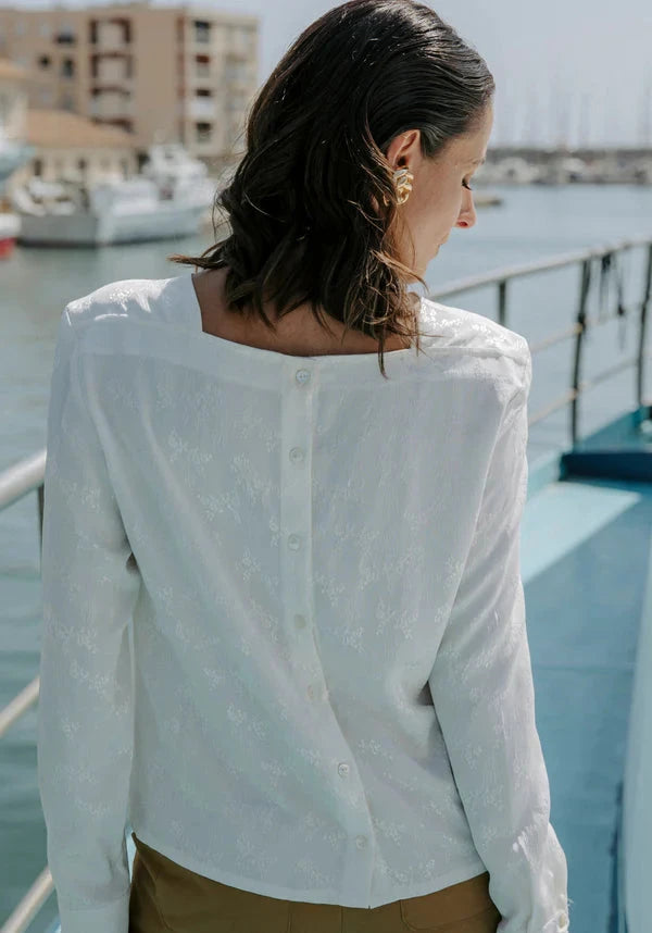 Blouse DEFERLANTE patron de couture pochette - MAISON FAUVE Patron de couture MAISON FAUVE | Gaspard et Léonie Tissus en ligne et Mercerie à Toulouse