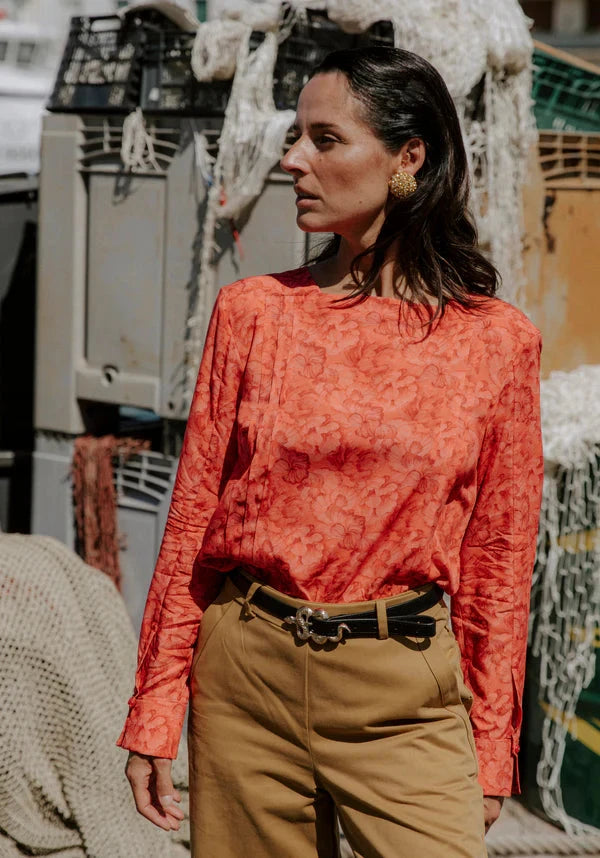 Blouse DEFERLANTE patron de couture pochette - MAISON FAUVE Patron de couture MAISON FAUVE | Gaspard et Léonie Tissus en ligne et Mercerie à Toulouse