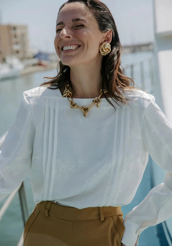 Blouse DEFERLANTE patron de couture pochette - MAISON FAUVE Patron de couture MAISON FAUVE | Gaspard et Léonie Tissus en ligne et Mercerie à Toulouse