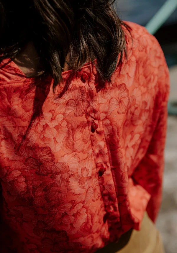 Blouse DEFERLANTE patron de couture pochette - MAISON FAUVE Patron de couture MAISON FAUVE | Gaspard et Léonie Tissus en ligne et Mercerie à Toulouse