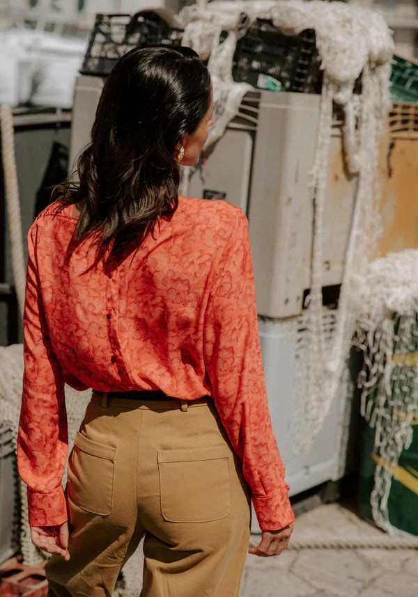 Blouse DEFERLANTE patron de couture pochette - MAISON FAUVE Patron de couture MAISON FAUVE | Gaspard et Léonie Tissus en ligne et Mercerie à Toulouse