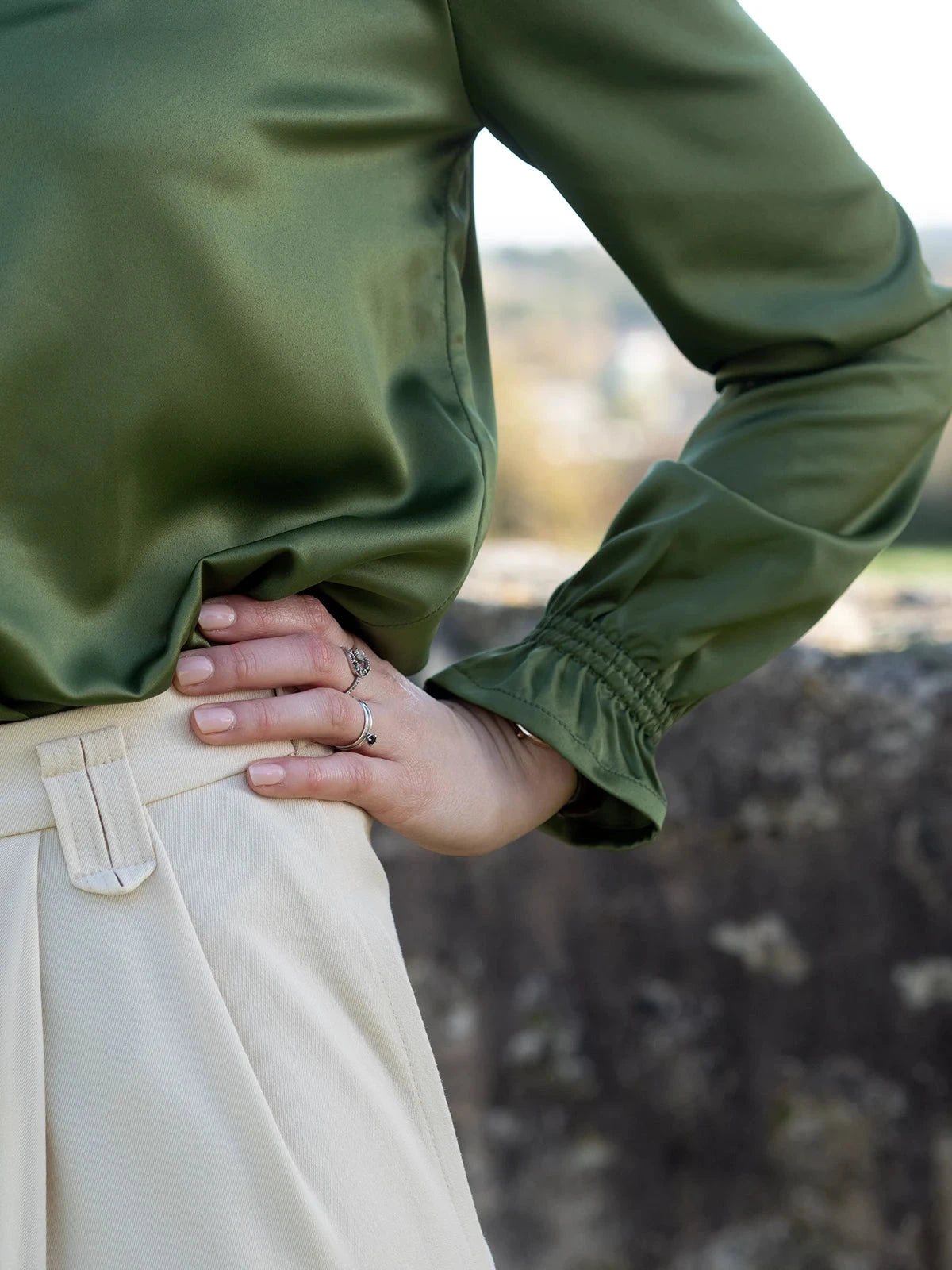 Blouse LEXIE - Patron de couture Pochette - ANCEA PARIS Patron de couture ANCEA PARIS | Gaspard et Léonie Tissus en ligne et Mercerie à Toulouse