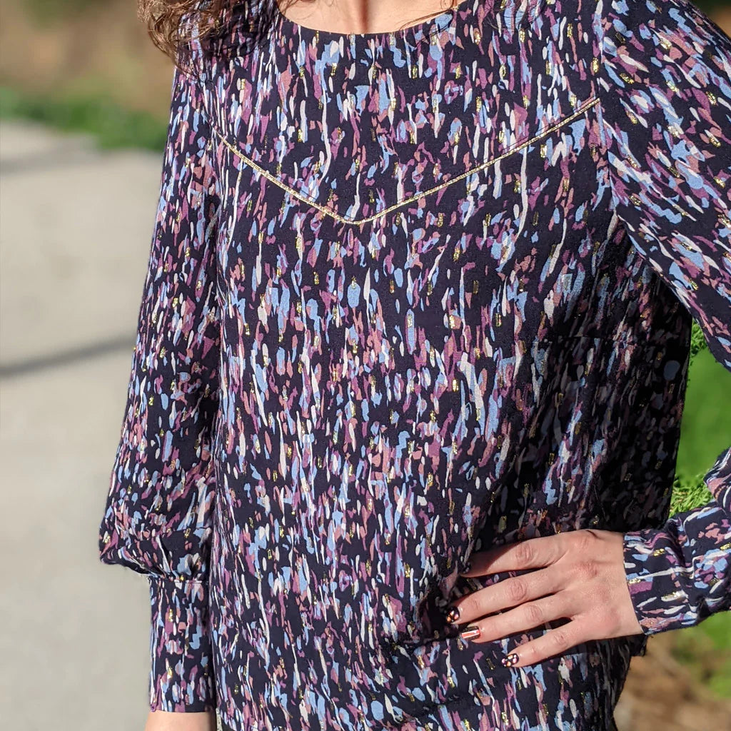 Blouse OPALE - Patron de couture pochette - SUPER BISON Patron de couture SUPER BISON | Gaspard et Léonie Tissus en ligne et Mercerie à Toulouse