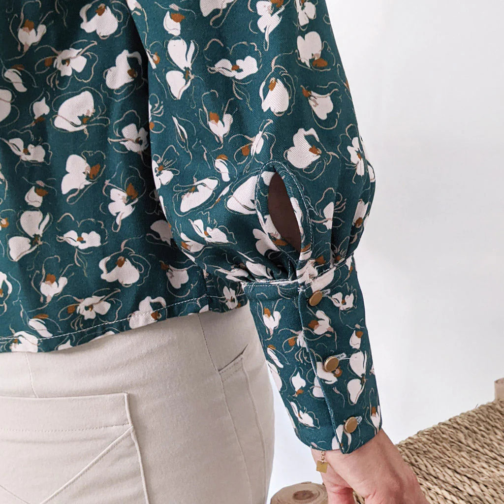 Blouse OPALE - Patron de couture pochette - SUPER BISON Patron de couture SUPER BISON | Gaspard et Léonie Tissus en ligne et Mercerie à Toulouse