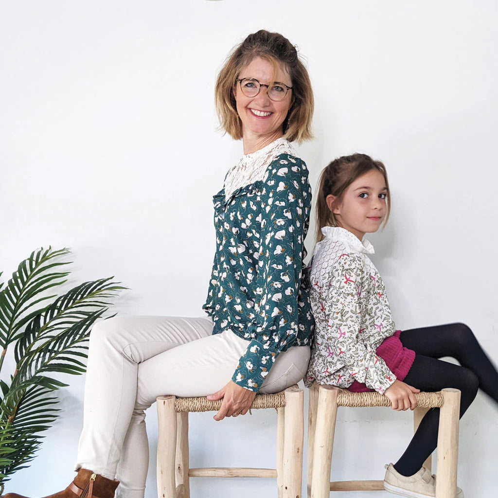 Blouse OPALE - Patron de couture pochette - SUPER BISON Patron de couture SUPER BISON | Gaspard et Léonie Tissus en ligne et Mercerie à Toulouse