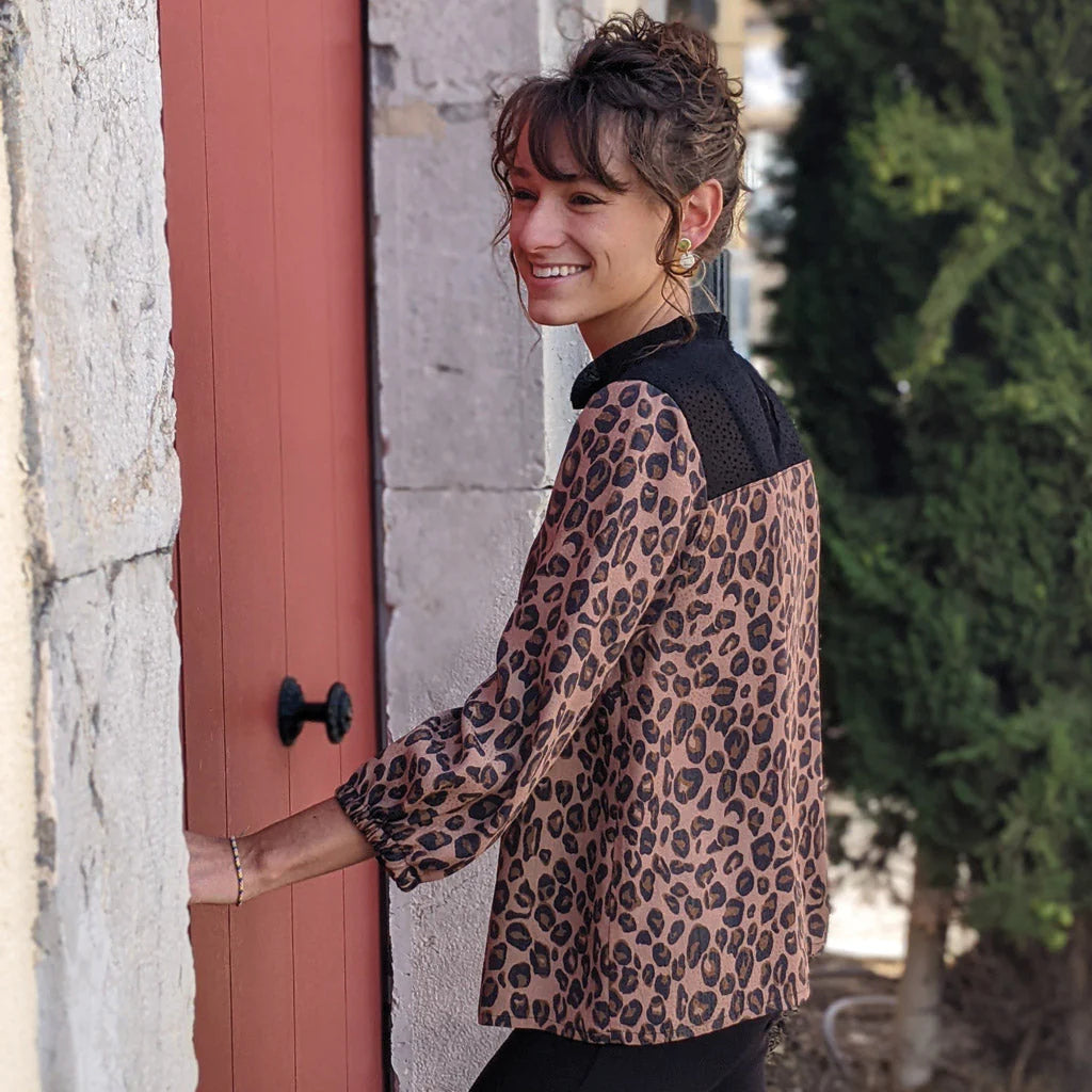 Blouse OPALE - Patron de couture pochette - SUPER BISON Patron de couture SUPER BISON | Gaspard et Léonie Tissus en ligne et Mercerie à Toulouse