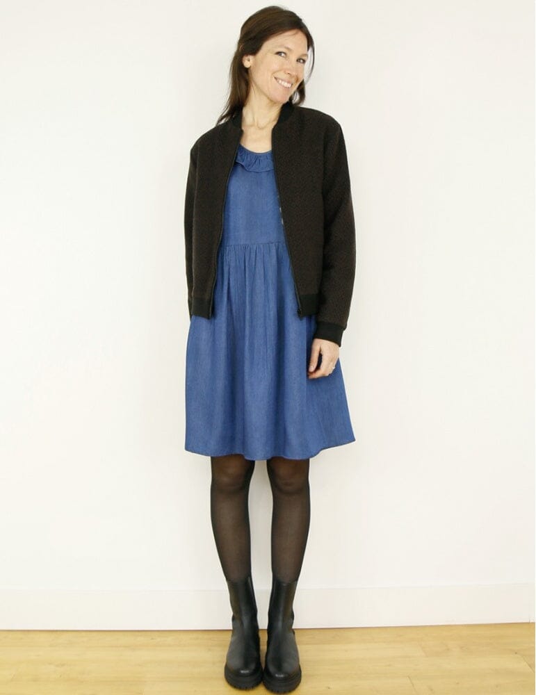 Blouse ou Robe femme JENNA Patron de couture pochette - Atelier SCÄMMIT Patron de couture ATELIER SCÄMMIT | Gaspard et Léonie Tissus en ligne et Mercerie à Toulouse