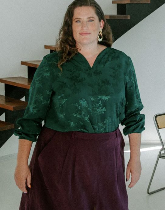 Blouse VOLATA patron de couture pochette - MAISON FAUVE Patron de couture MAISON FAUVE | Gaspard et Léonie Tissus en ligne et Mercerie à Toulouse