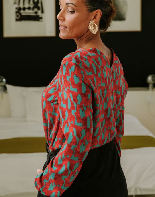 Blouse VOLATA patron de couture pochette - MAISON FAUVE Patron de couture MAISON FAUVE | Gaspard et Léonie Tissus en ligne et Mercerie à Toulouse