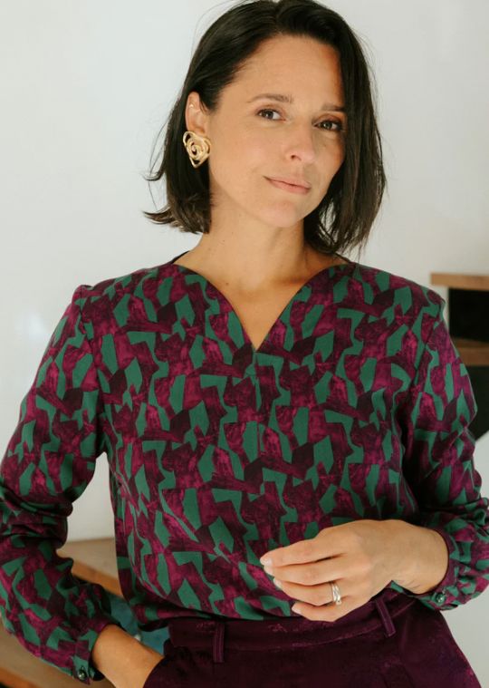 Blouse VOLATA patron de couture pochette - MAISON FAUVE Patron de couture MAISON FAUVE | Gaspard et Léonie Tissus en ligne et Mercerie à Toulouse