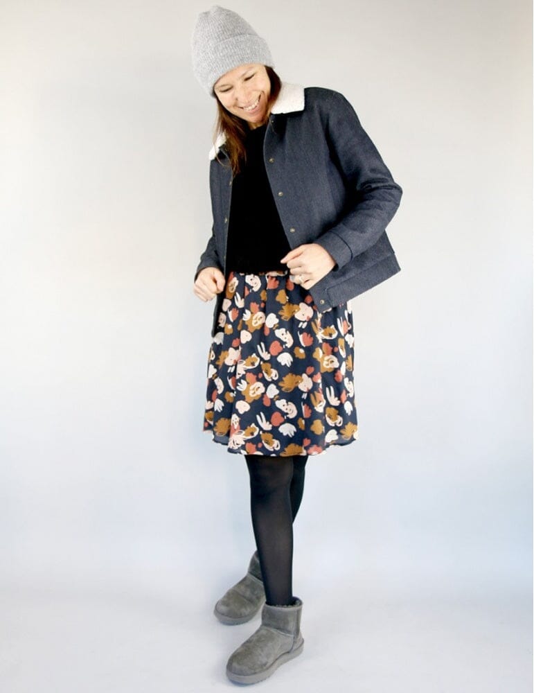 Blouson femme SOLSTICE Patron de couture pochette - Atelier SCÄMMIT Patron de couture ATELIER SCÄMMIT | Gaspard et Léonie Tissus en ligne et Mercerie à Toulouse