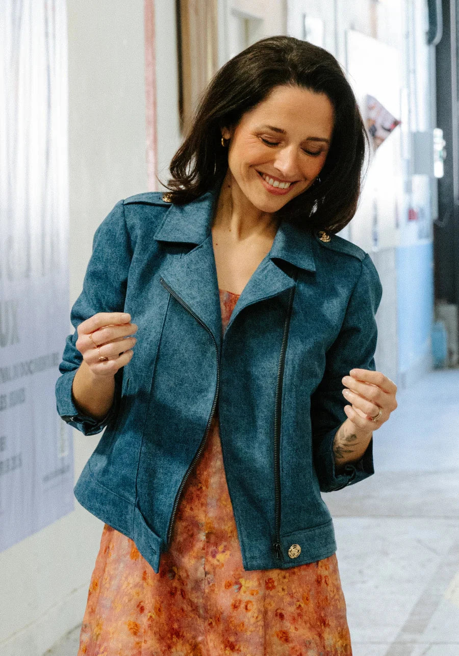 Blouson MISFIT patron de couture pochette - MAISON FAUVE Patron de couture MAISON FAUVE | Gaspard et Léonie Tissus en ligne et Mercerie à Toulouse