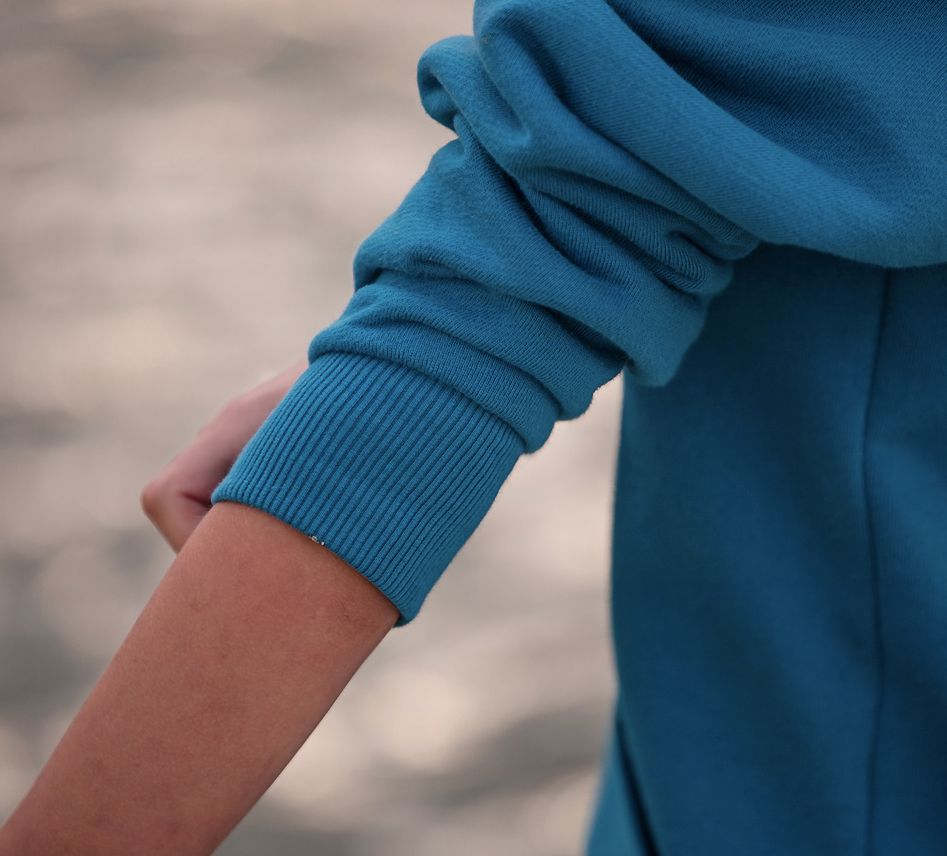 Bord Côte - Bleu lagon (Vendu x10cm) Tissus SEE YOU AT SIX | Gaspard et Léonie Tissus en ligne et Mercerie à Toulouse