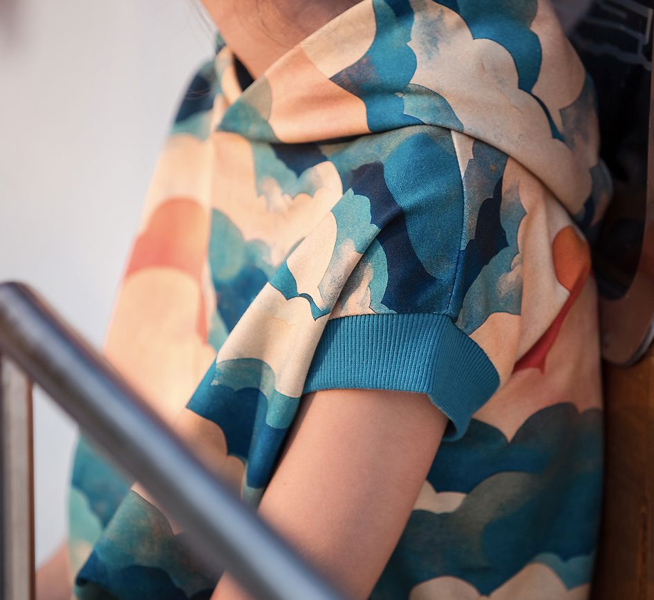 Bord Côte - Bleu lagon (Vendu x10cm) Tissus SEE YOU AT SIX | Gaspard et Léonie Tissus en ligne et Mercerie à Toulouse