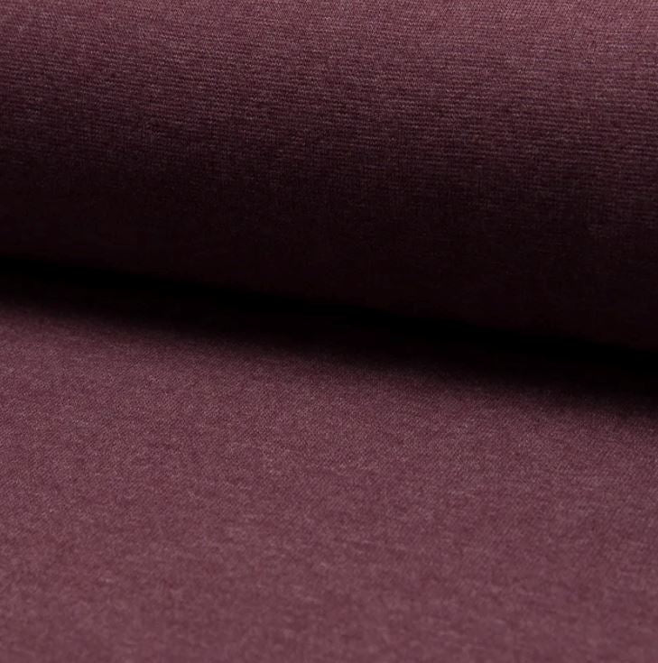 Bord Côte - Bordeaux chiné (Vendu x10cm) Tissus Sélection Gaspard & Léonie | Gaspard et Léonie Tissus en ligne et Mercerie à Toulouse