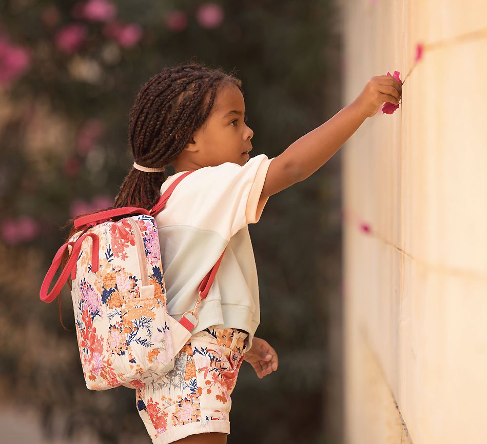 Bord Côte - Parfait aux Pêches (Vendu x10cm) Tissus SEE YOU AT SIX | Gaspard et Léonie Tissus en ligne et Mercerie à Toulouse