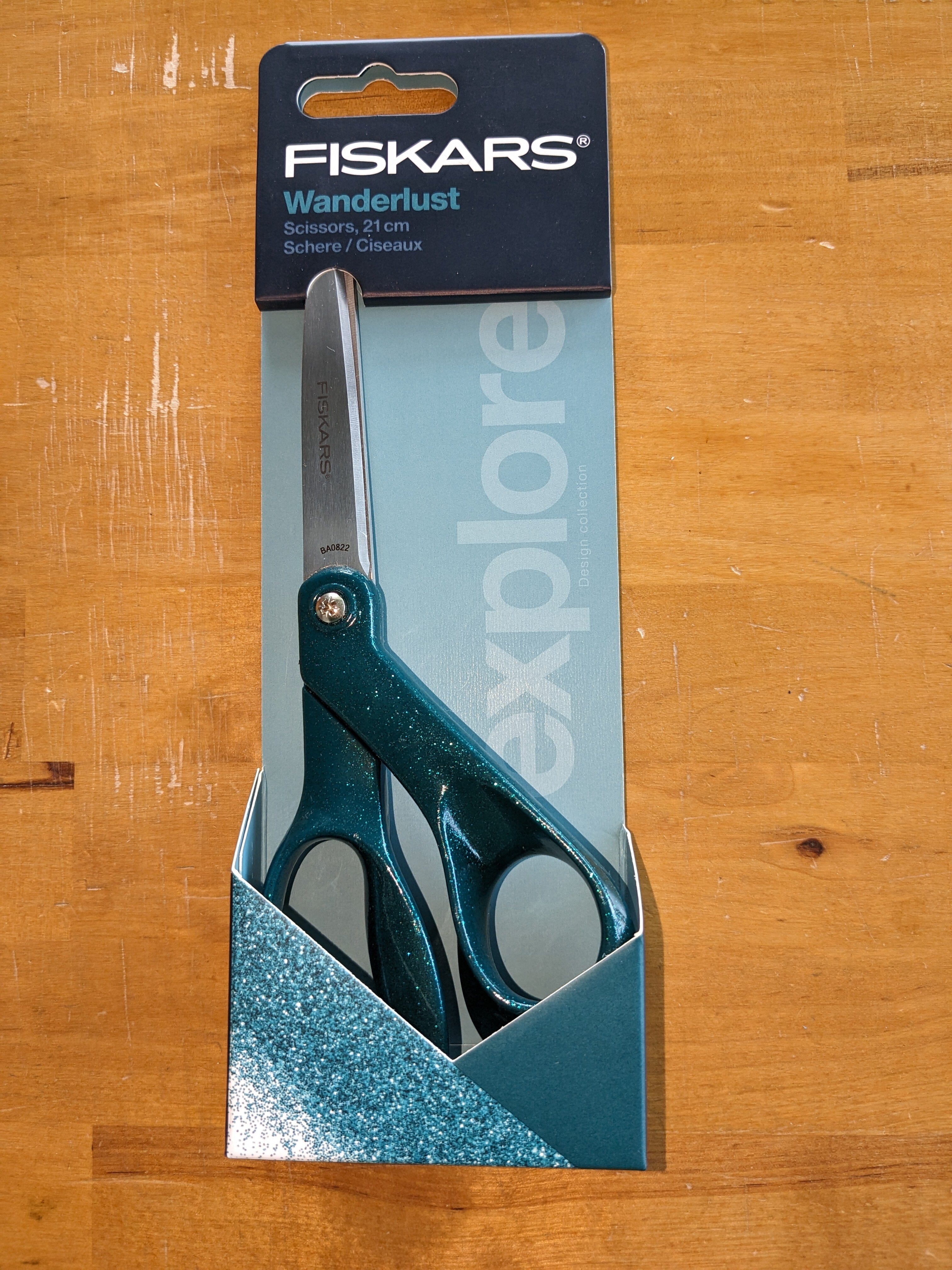 Ciseaux Fiskars 21cm GAMME FASHION EDITION SPECIALE Mercerie Fiskars | Gaspard et Léonie Tissus en ligne et Mercerie à Toulouse