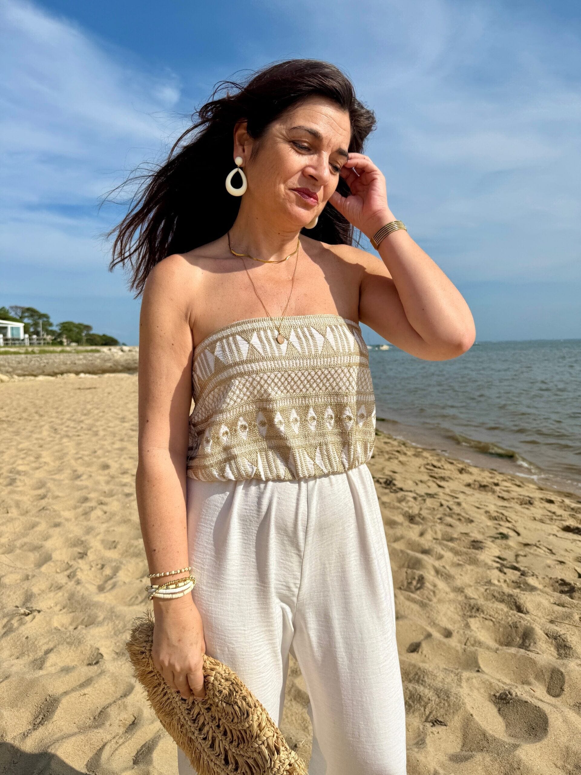 Combinaison TAO Patron de couture Pochette - CLEMATISSE PATTERN Patron de couture CLEMATISSE PATTERN | Gaspard et Léonie Tissus en ligne et Mercerie à Toulouse