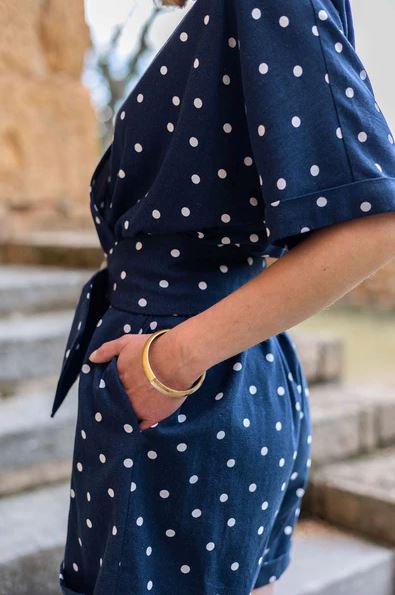 Combipantalon/short ROSE- Patron de couture pochette - JOLI LAB Patron de couture JOLI LAB | Gaspard et Léonie Tissus en ligne et Mercerie à Toulouse