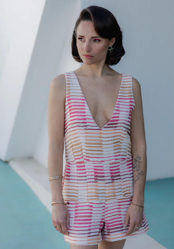 Combishort COSMOPOLITAN Patron de couture Pochette - MAISON FAUVE Patron de couture MAISON FAUVE | Gaspard et Léonie Tissus en ligne et Mercerie à Toulouse