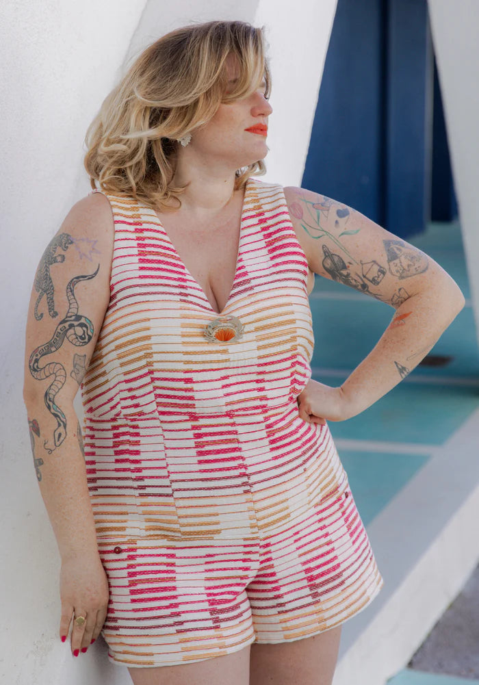 Combishort COSMOPOLITAN Patron de couture Pochette - MAISON FAUVE Patron de couture MAISON FAUVE | Gaspard et Léonie Tissus en ligne et Mercerie à Toulouse