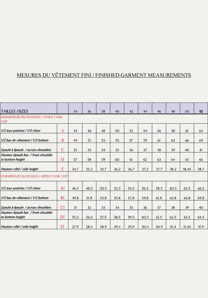 Débardeur SPRITZ Patron de couture Pochette - MAISON FAUVE Patron de couture MAISON FAUVE | Gaspard et Léonie Tissus en ligne et Mercerie à Toulouse