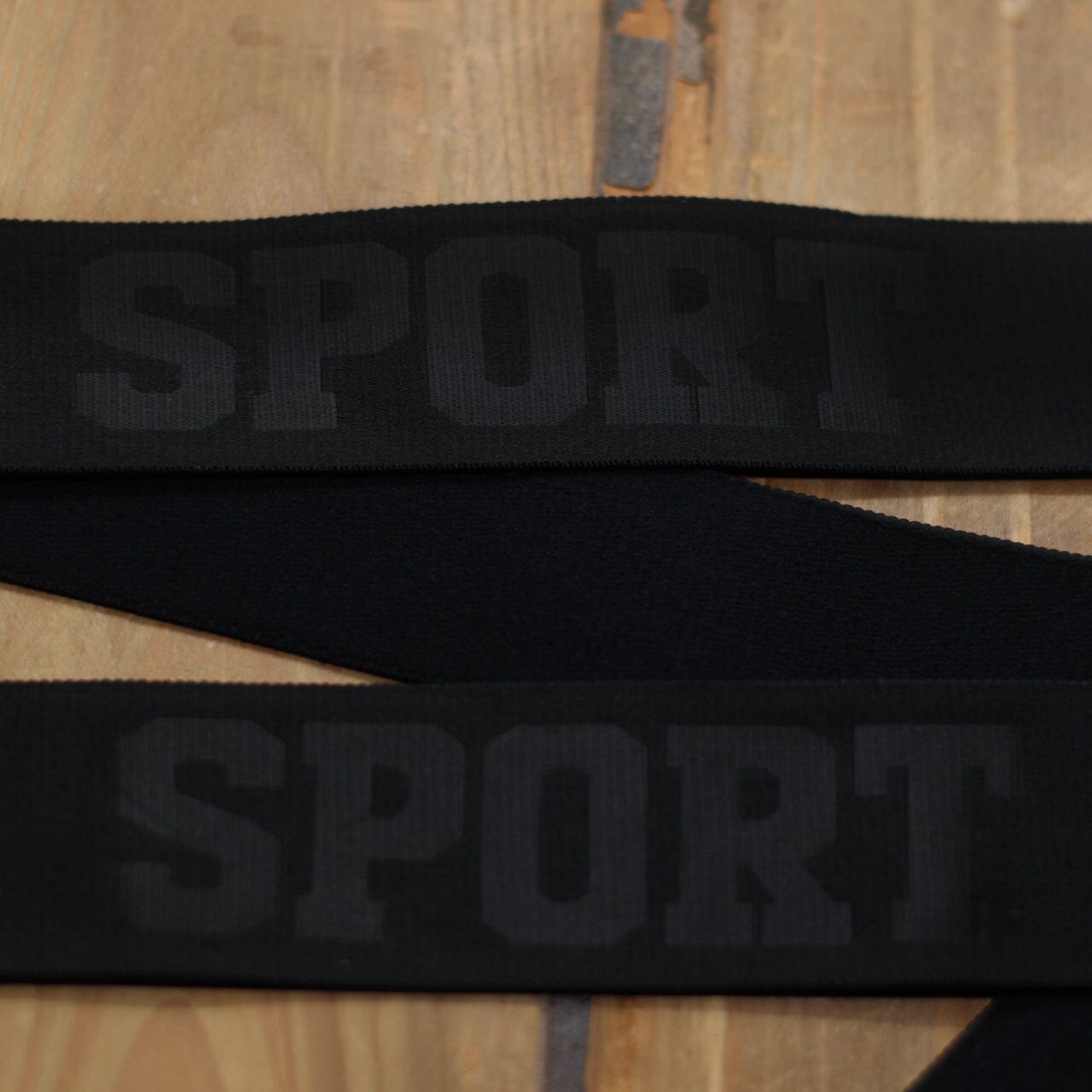 Elastique lingerie - BOXER SPORT 40mm - Noir (vendu x10cm) Mercerie Sélection Gaspard & Léonie | Gaspard et Léonie Tissus en ligne et Mercerie à Toulouse