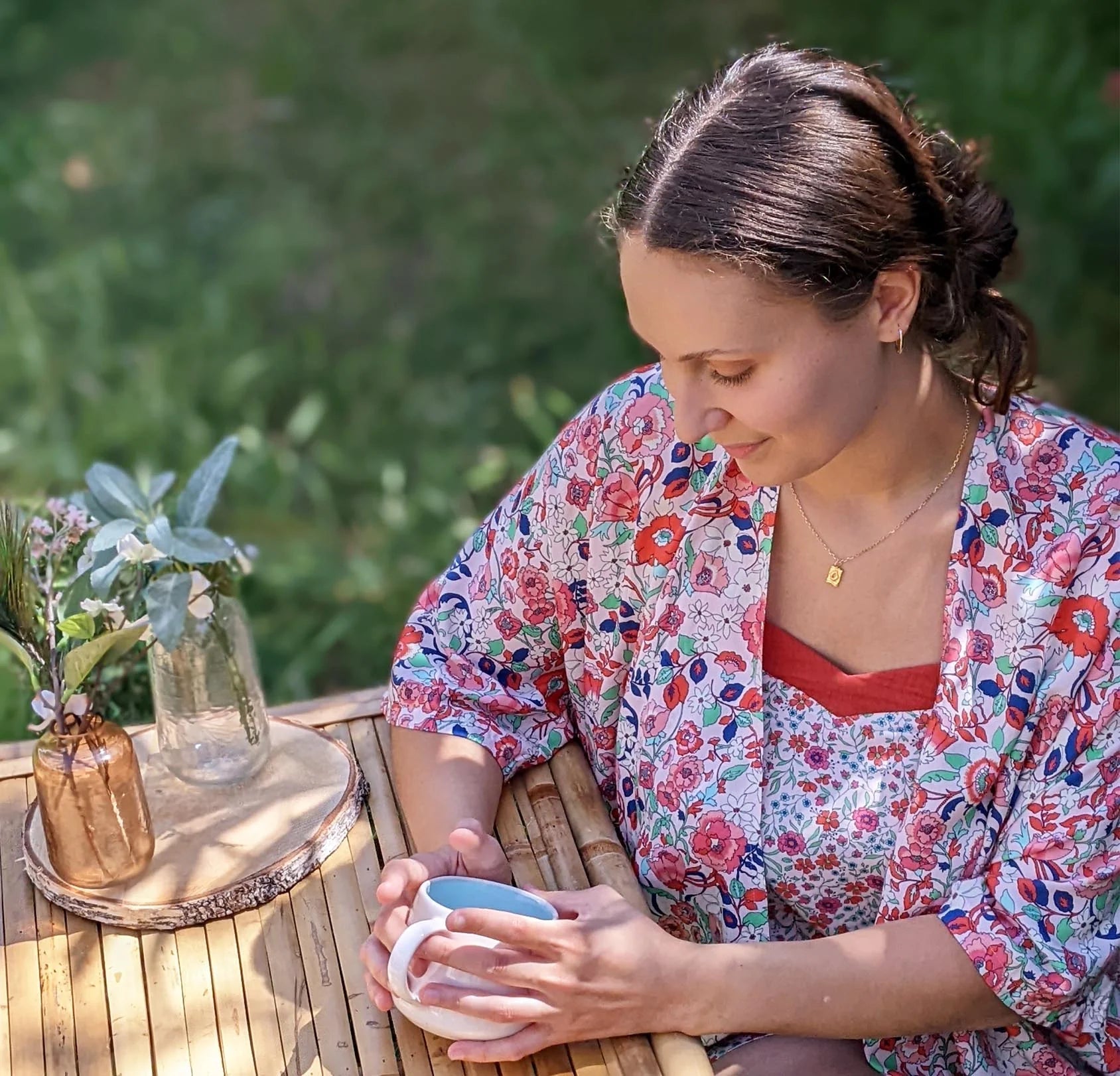 Ensemble de nuit CELESTE - Patron de couture pochette - SUPER BISON Patron de couture SUPER BISON | Gaspard et Léonie Tissus en ligne et Mercerie à Toulouse