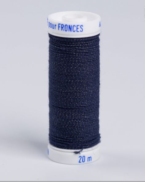 Fil élastique Lastex pour fronces Bleu marine Mercerie LEBAUFIL | Gaspard et Léonie Tissus en ligne et Mercerie à Toulouse