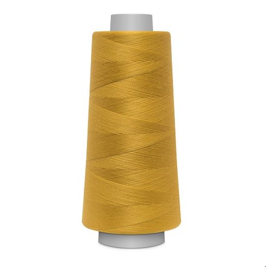 Fil surjetteuse Cône 2500m TOLDI LOCK Gütermann - 1970 Jaune Ocre Mercerie Gütermann | Gaspard et Léonie Tissus en ligne et Mercerie à Toulouse