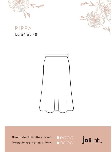 Jupe PIPPA - Patron de couture pochette JOLI LAB Patron de couture JOLI LAB | Gaspard et Léonie Tissus en ligne et Mercerie à Toulouse