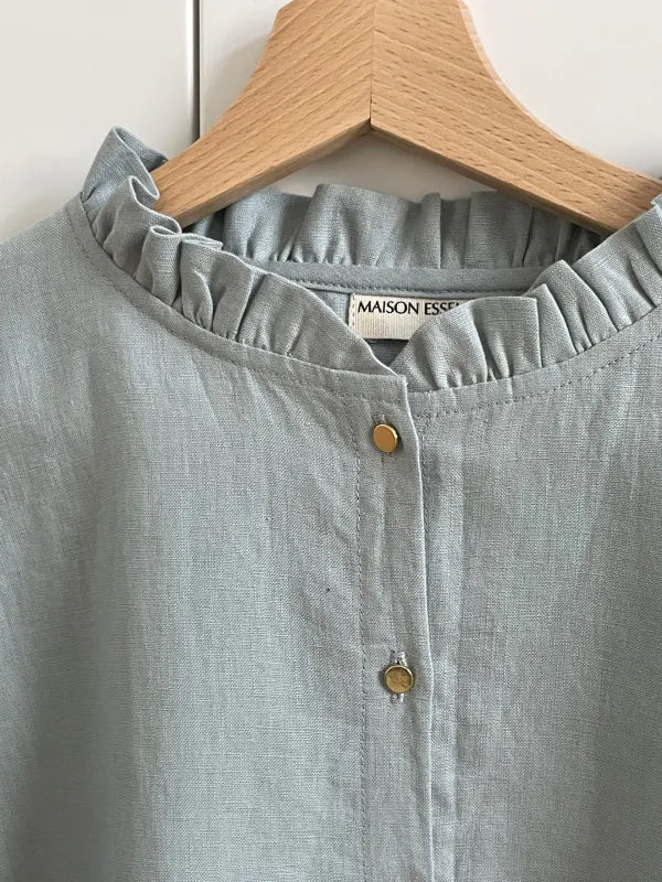 La chemise ESSENTIELLE- Patron de couture pochette - MAISON ESSENTIELLE Patron de couture MAISON ESSENTIELLE | Gaspard et Léonie Tissus en ligne et Mercerie à Toulouse