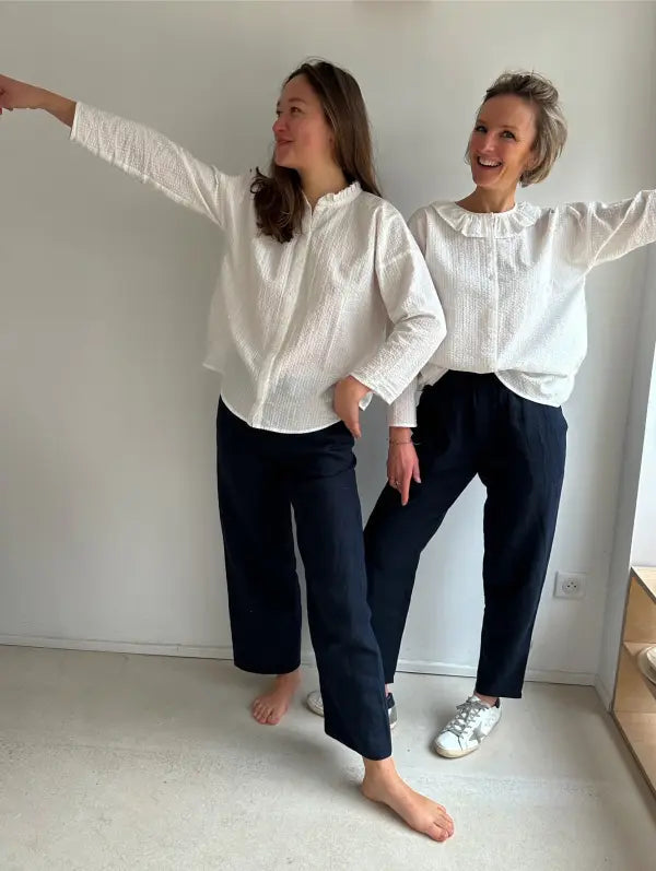 La chemise ESSENTIELLE- Patron de couture pochette - MAISON ESSENTIELLE Patron de couture MAISON ESSENTIELLE | Gaspard et Léonie Tissus en ligne et Mercerie à Toulouse