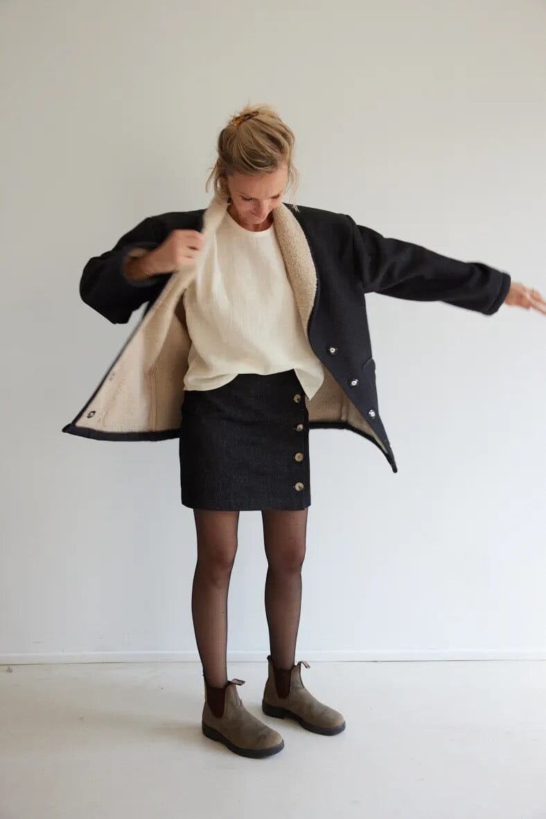 La veste CHILL - Patron de couture pochette - MAISON ESSENTIELLE Patron de couture MAISON ESSENTIELLE | Gaspard et Léonie Tissus en ligne et Mercerie à Toulouse