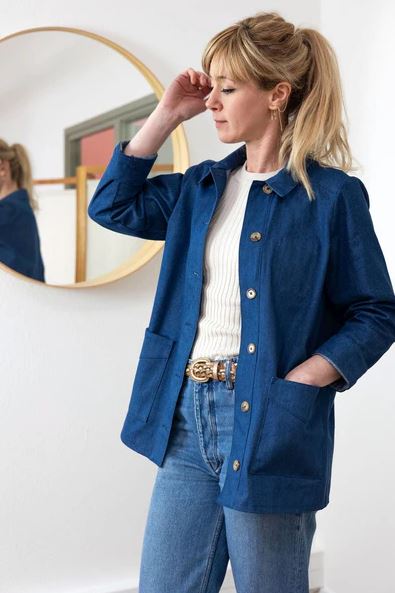 La veste JANE - Patron de couture pochette - JOLI LAB Patron de couture JOLI LAB | Gaspard et Léonie Tissus en ligne et Mercerie à Toulouse