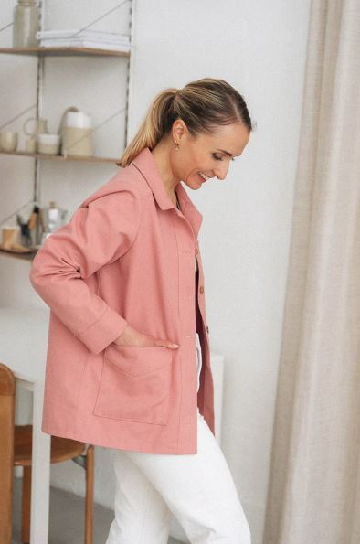 La veste JANE - Patron de couture pochette - JOLI LAB Patron de couture JOLI LAB | Gaspard et Léonie Tissus en ligne et Mercerie à Toulouse