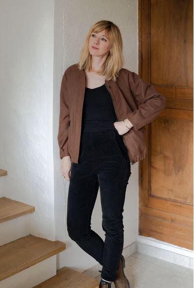 Le blouson HARPER - Patron de couture pochette - JOLI LAB Patron de couture JOLI LAB | Gaspard et Léonie Tissus en ligne et Mercerie à Toulouse