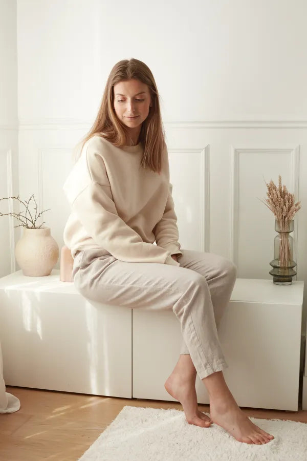 Le tee-shirt/sweat PARFAIT - Patron de couture pochette - MAISON ESSENTIELLE Patron de couture MAISON ESSENTIELLE | Gaspard et Léonie Tissus en ligne et Mercerie à Toulouse