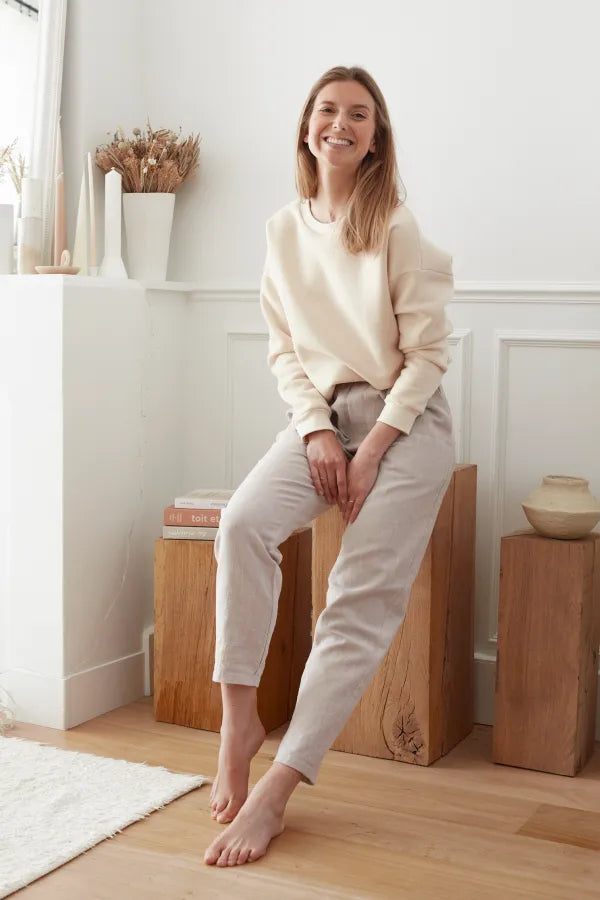 Le tee-shirt/sweat PARFAIT - Patron de couture pochette - MAISON ESSENTIELLE Patron de couture MAISON ESSENTIELLE | Gaspard et Léonie Tissus en ligne et Mercerie à Toulouse