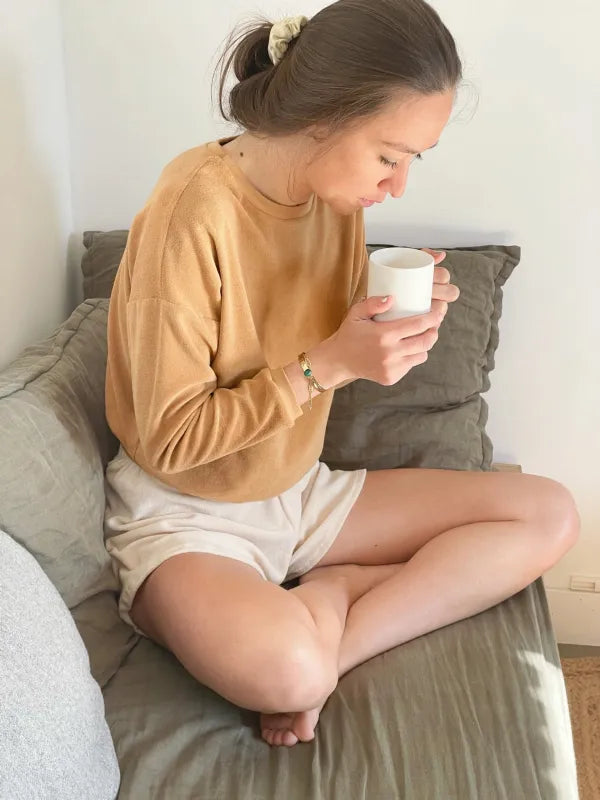 Le tee-shirt/sweat PARFAIT - Patron de couture pochette - MAISON ESSENTIELLE Patron de couture MAISON ESSENTIELLE | Gaspard et Léonie Tissus en ligne et Mercerie à Toulouse