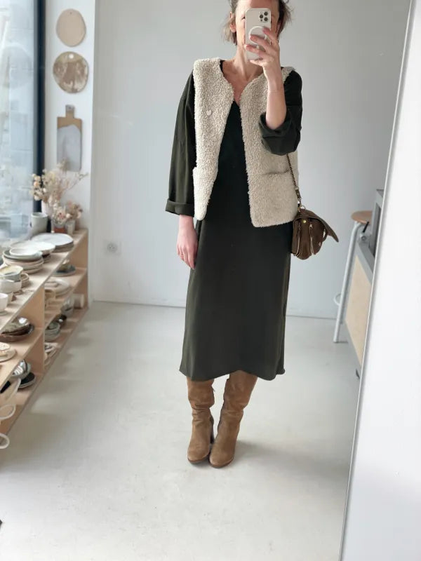 Le top/robe AMPLEUR - Patron de couture pochette - MAISON ESSENTIELLE Patron de couture MAISON ESSENTIELLE | Gaspard et Léonie Tissus en ligne et Mercerie à Toulouse