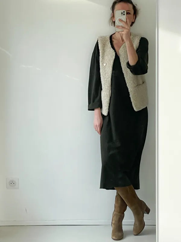 Le top/robe AMPLEUR - Patron de couture pochette - MAISON ESSENTIELLE Patron de couture MAISON ESSENTIELLE | Gaspard et Léonie Tissus en ligne et Mercerie à Toulouse