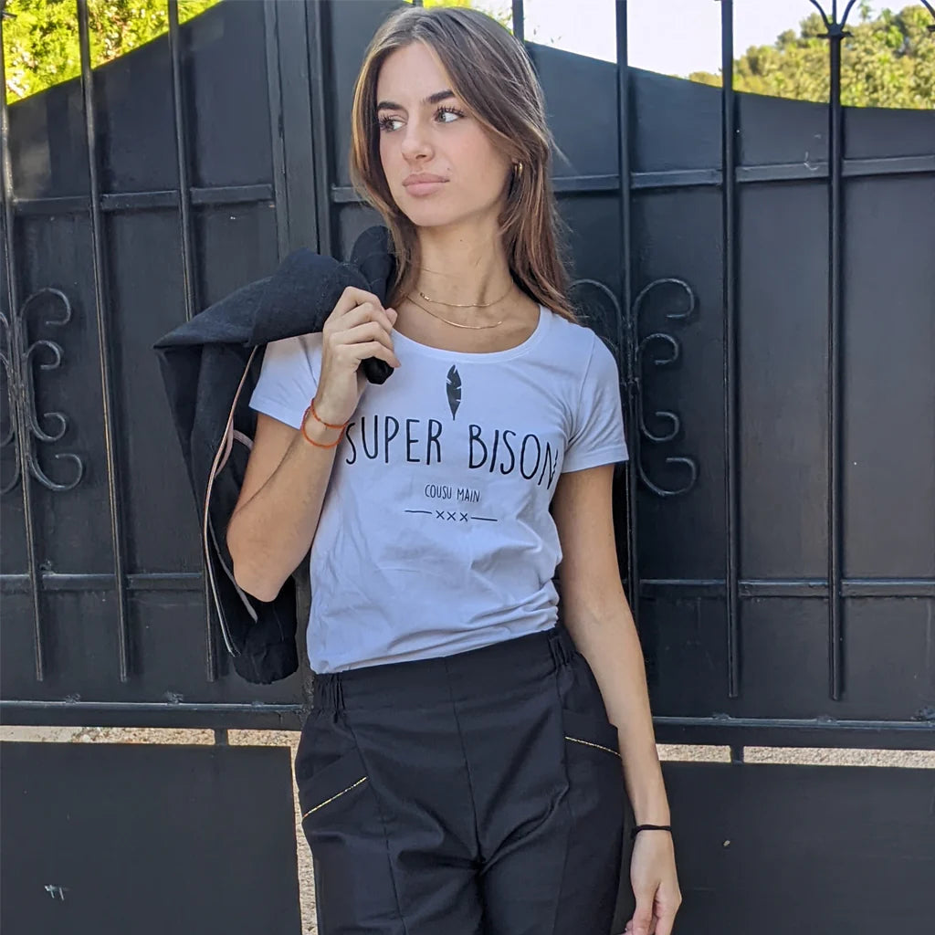 Pantalon EASY - Patron de couture pochette - SUPER BISON Patron de couture SUPER BISON | Gaspard et Léonie Tissus en ligne et Mercerie à Toulouse