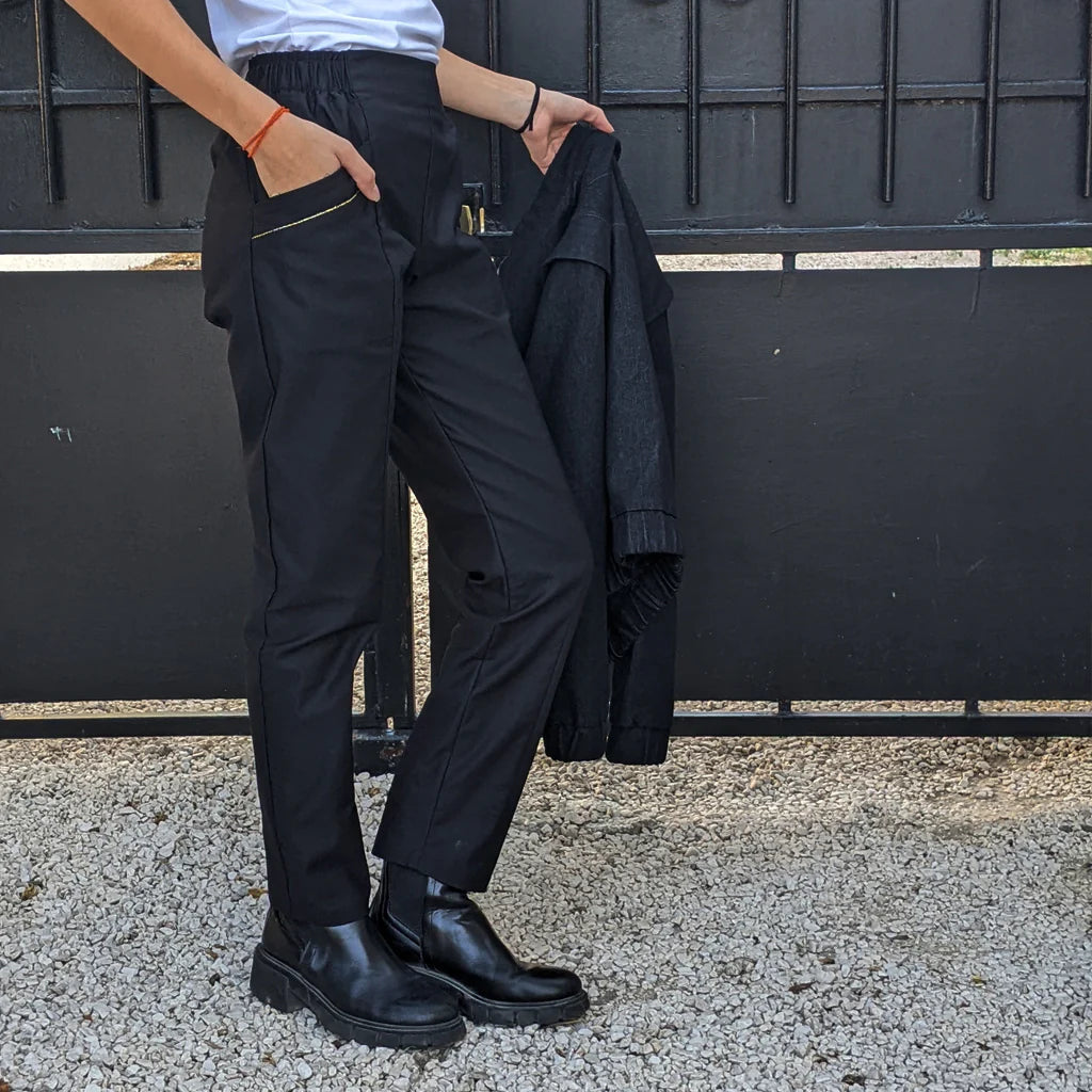 Pantalon EASY - Patron de couture pochette - SUPER BISON Patron de couture SUPER BISON | Gaspard et Léonie Tissus en ligne et Mercerie à Toulouse