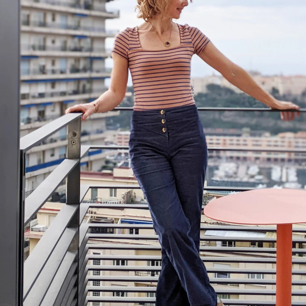 Pantalon INOUÏ - Patron de couture pochette - SUPER BISON Patron de couture SUPER BISON | Gaspard et Léonie Tissus en ligne et Mercerie à Toulouse