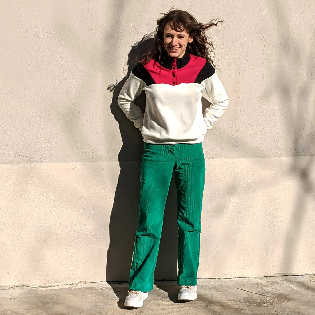 Pantalon INOUÏ - Patron de couture pochette - SUPER BISON Patron de couture SUPER BISON | Gaspard et Léonie Tissus en ligne et Mercerie à Toulouse