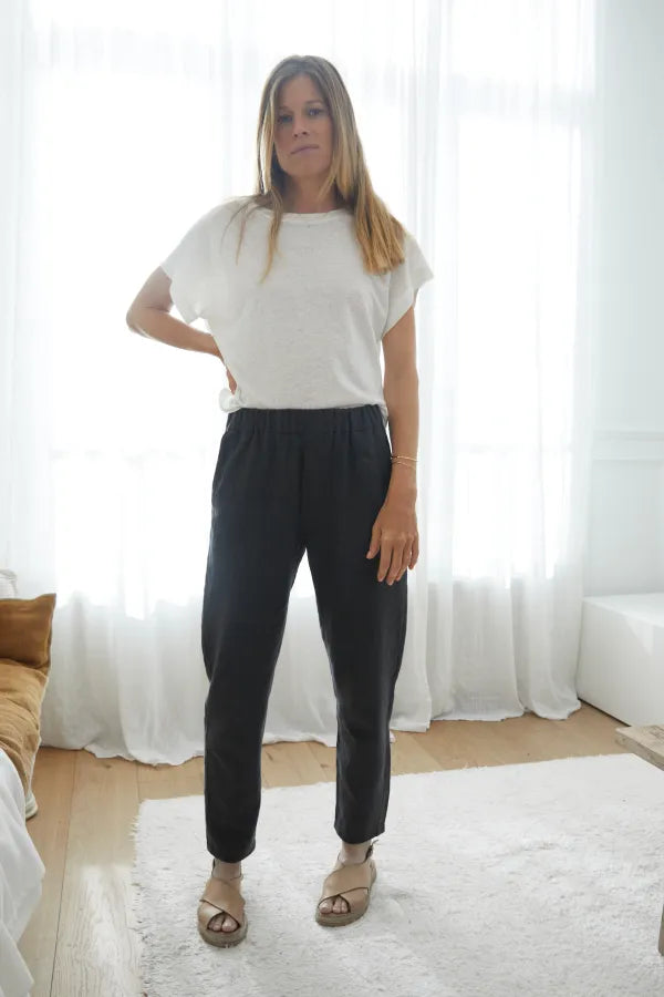 Pantalon le MOM PANT - Patron de couture pochette - MAISON ESSENTIELLE Patron de couture MAISON ESSENTIELLE | Gaspard et Léonie Tissus en ligne et Mercerie à Toulouse