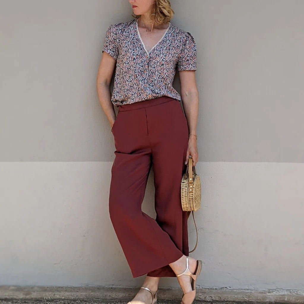 Pantalon ROMEO & JULIETTE - Patron de couture pochette - SUPER BISON Patron de couture SUPER BISON | Gaspard et Léonie Tissus en ligne et Mercerie à Toulouse