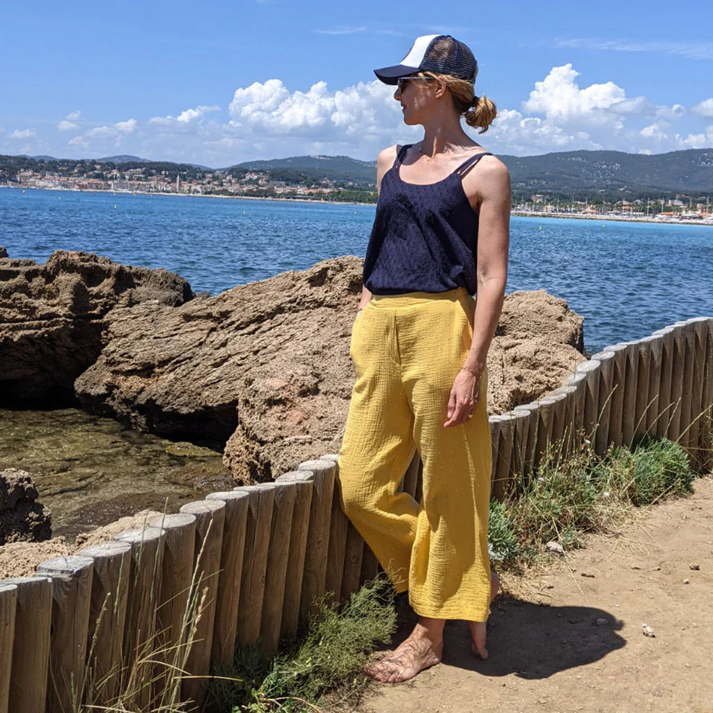 Pantalon ROMEO & JULIETTE - Patron de couture pochette - SUPER BISON Patron de couture SUPER BISON | Gaspard et Léonie Tissus en ligne et Mercerie à Toulouse